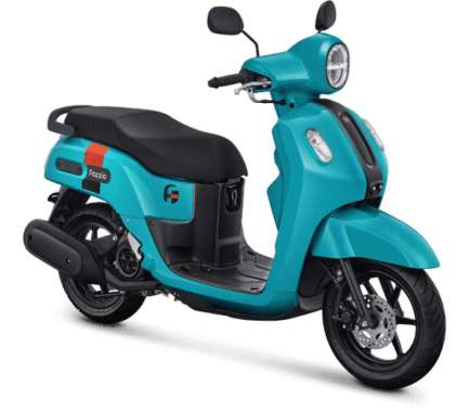 Yamaha Fazzio Neo Sepeda Motor [OTR Plat L,W, S, P] Cyan Surabaya, Sidoarjo, Gresik, Mojokerto, Tuba