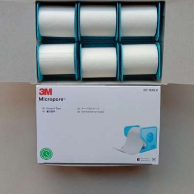 MICROPORE 2 INCHI/ PLESTER PUTIH/MICROPORE Perpiece