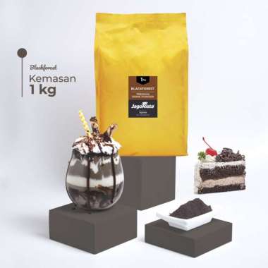 Bubuk minuman rasa PREMIUM BLACKFOREST 1kg bubuk minuman tanpa gula