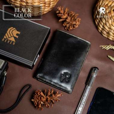 Verish Dompet Kulit Wallet Pria Cowok Asli Panjang Original Import Premium Keren Cowo Reven Ranger B