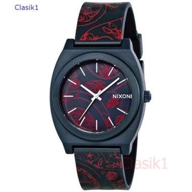 Original 100%!! Jam Tangan Nixon A1191984 Time teller P Navy-paisley Garamsi Resmi 2 Tahun