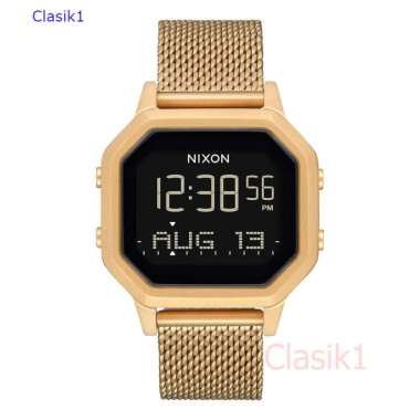 Original 100%!! Nixon Siren Milanese A1272502 All GOLD Original UNISEX