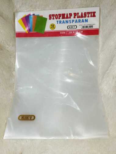 Stopmap / Map L Plastik Transparan Kiky 23x34cm