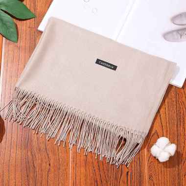 FG Syal Korea Cashmere Immitation Fashion Scarf Winter Autumn Musim Dingin Syal Polos F20 F20 Syal C