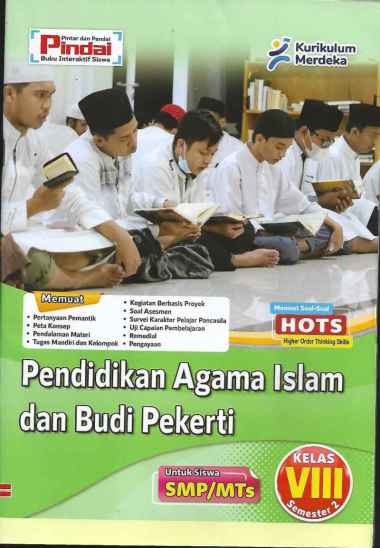 Buku LKS PAI kurikulum Merdeka Kelas 8 SMP/MTs Semester 2
