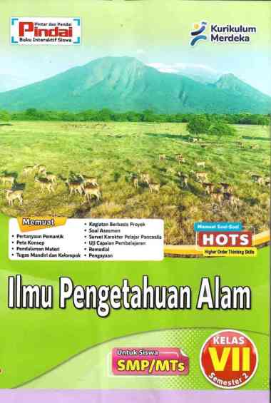 Buku LKS IPA kurikulum Merdeka Kelas 7 SMP/MTs Semester 2