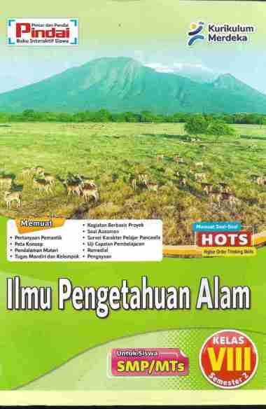 Buku LKS IPA kurikulum Merdeka Kelas 8 SMP/MTs Semester 2