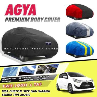 PREMIUM body Cover Mobil AGYA AYLA Sarung Mobil Agya Ayla warna kuning