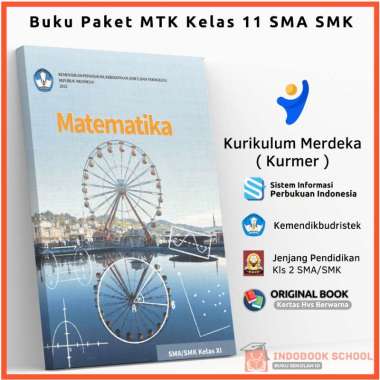 Buku Paket Pelajaran Mtk Matematika Kelas Kls 11 2 XI SMA SMK Anak Siswa Sekolah Kurikulum Merdeka B