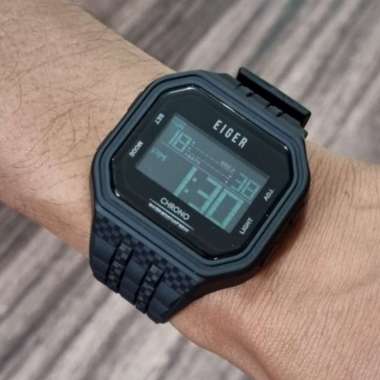 Jam Tangan Eiger Linville Watch jam tangan pria outdoor sport original Hitam