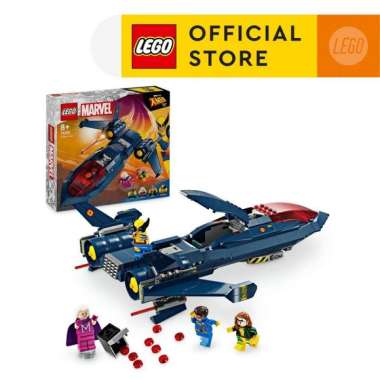 LEGO Super Heroes Marvel 76281 X-Men X-Jet (359 Pieces) Super Heroes Toys (8 Tahun+)