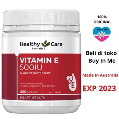 Healthy Care Vitamin E 500iu