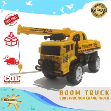 Mainan Anak Truk Konstruksi Construction Crane Molen - AK 04 06 Truk Crane
