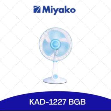KAD-1227 B GB KIPAS MIYAKO / DESK FAN MIYAKO 12 inch / KIPAS ANGIN MIYAKO KAD-1227 BGB / KAD-1227 BP
