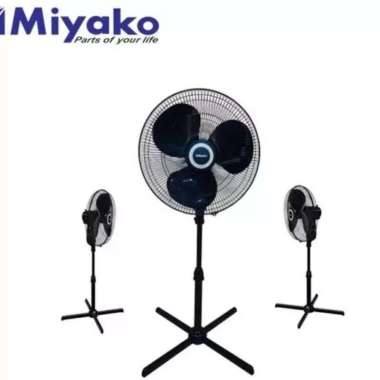 Kipas Miyako Kas 1606 x gb Jaring Besi / Stand Fan 16 inci Kas 1606xgb / Kipas Angin Berdiri 16" Kas