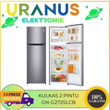 LG GNG272SLCB Kulkas 2 Pintu 272 Liter