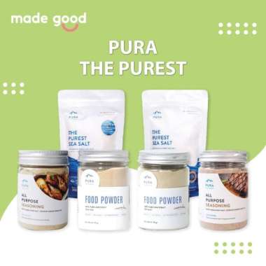 Pura - Sea Salt, Seasoning, Food Powder - Bumbu Himalayan Salt Alami Chicken Sachet