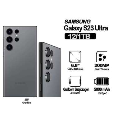 Samsung Galaxy S23 Ultra 12/1TB Graphite