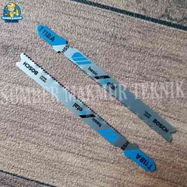 Mata Jigsaw Bosch Besi Gergaji Metal Jigsaw Blade T 118 A T118A T 118A