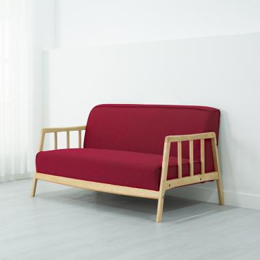Ebonia - Sofa Lupi - Kain merah