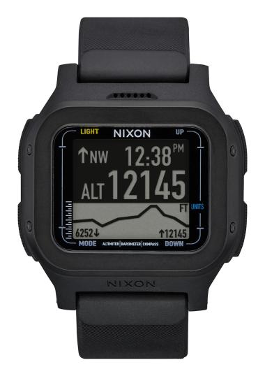 Nixon A1324001 Regulus Expedition All Black Original & Garansi