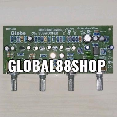 KIT TONE CONTROL STEREO GENESIS 007+SUBWOOFER SUB WOOFER PLUS 4 POTENSIO