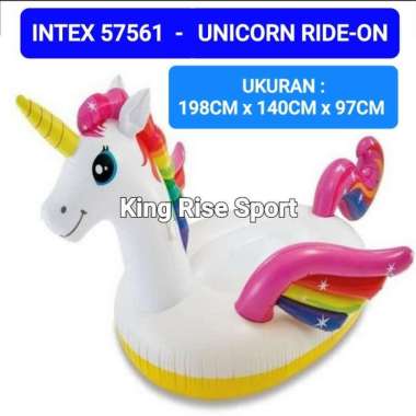 Pelampung Ban Renang Besar Unicron Ride On Intex 57561 Unicorn Ride on