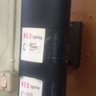 lampu dinding bambu e27 2lampu