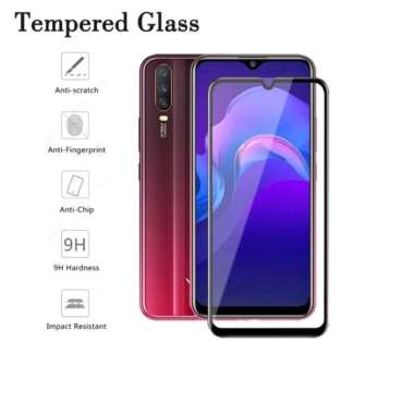 Promo Tempered Glass Layar Vivo Y12/ Y15 / Y17 / Y91 / Y92 / Y93 Full Cover anti Gores Kaca Vivo Y12