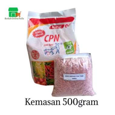 KNO3 Merah Kemasan Eceran 500gram KNO Merah Pak Tani