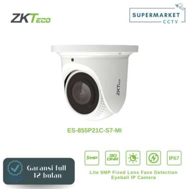 ZKTeco ES-855P21C-S7-MI Lite 5MP Fixed Lens Eyeball IP Camera Indoor