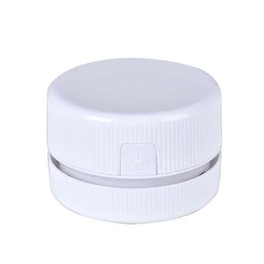 Desktop Vacuum Cleaner /Penyedot Debu Mini Pada Meja Hemat Baterai Putih