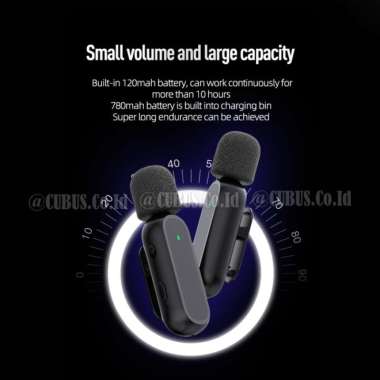 COSTA TRUE WIRELESS MICROPHONE CLIP ON MIC MONITORING FOR SMART PHONE Type C Android