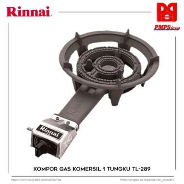 Kompor Gas 1 Tungku Rinnai Low Pressure TL-289-RI CDM