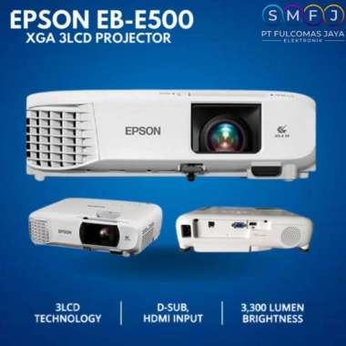 Epson EB-E500 EBE500 EB E500 PROYEKTOR PENGANTI EB-S400 S400 S 400 XGA
