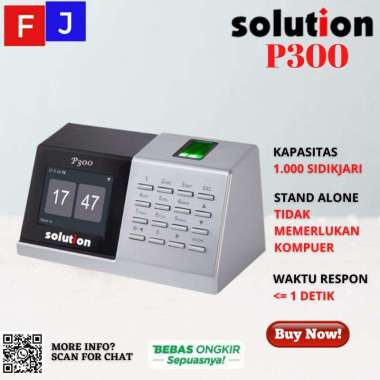 Mesin Absensi Fingerprint Solution P300 Sidikjari
