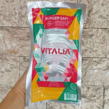 Vitalia Beef Burger Mini 280 gram isi 20 pc