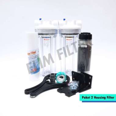 Filter Air Sumur ECO 2 Housing Eugen Clear 10 inch - Sedimen&Manganese Drat 1 inch