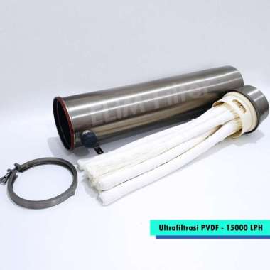 Ultrafiltrasi PVDF Water Pre Filter 15.000 LPH