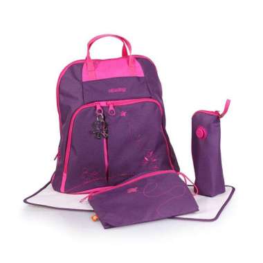 Okiedog Trek Mondrian Purple 28307 Tas Bayi