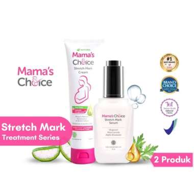 MAMA'S CHOICE STRETCH MARK TREATMENT SERIES | PEMUDAR STRETCH MARK (STRETCH MARK SERUM & STRETCH MAR