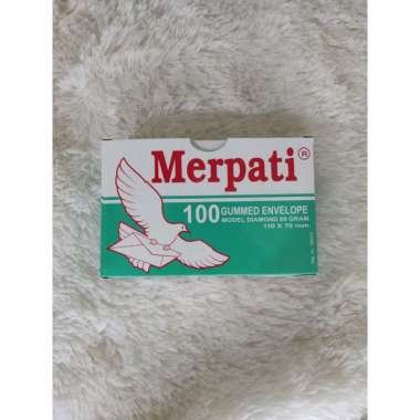 Amplop Merpati Hijau Kecil 60 gr ( 110 x 70 mm )
