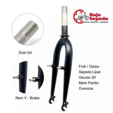 FORK GARPU SEPEDA LIPAT SELI 20 INCH V BRAKE