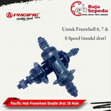 HUB NAP BOS SEPEDA DOUBLE DRAT PACIFIC 36 HOLE MTB SELI MINION FEDERAL