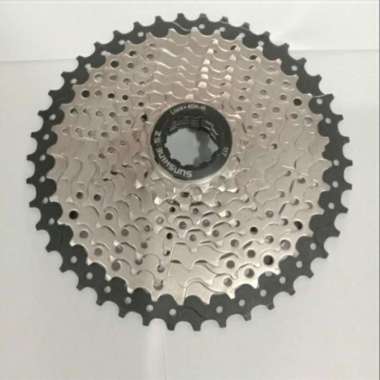 SPROCKET SPROKET 10 SPEED 11 42T KASET GEAR SEPEDA SILVER BLACK