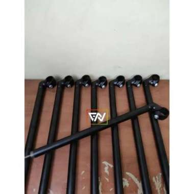 STEM TIANG STANG STIR CAGAK HANDLEPOST SEPEDA MINION PANJANG 40cm - Chrome