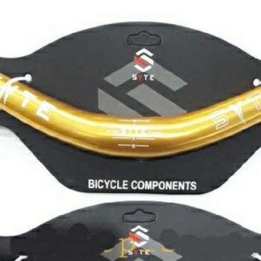 STANG STIR HANDLEBAR SEPEDA MTB SYTE OVERSIZE ALLOY WARNA CHROME 780MM GOLD