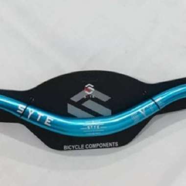 STANG STIR HANDLEBAR SEPEDA MTB SYTE OVERSIZE ALLOY WARNA CHROME 780MM BLUE