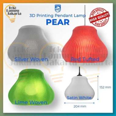 Lampu Gantung Philips 3D Printing dekoratif Pear