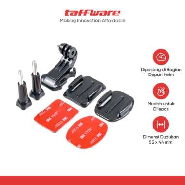 Helmet Front Mount TaffSPORT for Xiaomi Yi/Xiaomi Yi 2 4K/GoPro